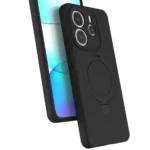 Uray store Xiaomi Redmi Note 14 4G Regal Magsafe Standlı Kapak - Siyah