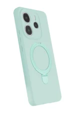 Uray store Xiaomi Redmi Note 14 4G Regal Magsafe Standlı Kapak - Su Yeşili - Görsel 2