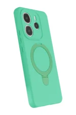 Uray store Xiaomi Redmi Note 14 4G Regal Magsafe Standlı Kapak - Yeşil - Görsel 2