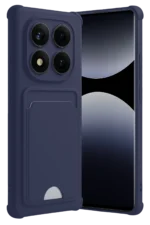 Uray store Xiaomi Redmi Note 14 Pro 4G Kelvin Kartvizitli Silikon - Lacivert