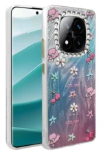 Uray store Xiaomi Redmi Note 14 Pro 4G Kılıf Blade Aynalı Desenli Kapak - Desen 4