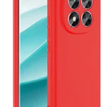 Uray store Xiaomi Redmi Note 14 Pro 4G Kılıf First Silikon - Kırmızı