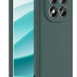Uray store Xiaomi Redmi Note 14 Pro 4G Kılıf First Silikon - Koyu Yeşil