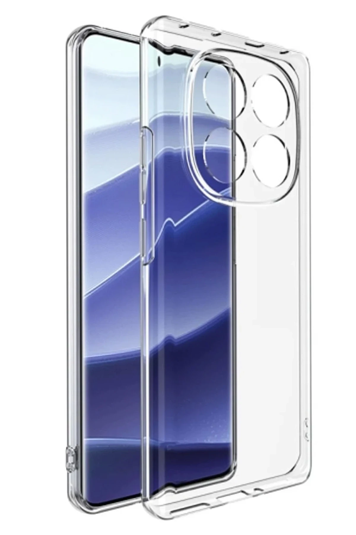 newface-xiaomi-redmi-note-14-pro-4g-kilif-lux-seffaf-silikon-default Uray store Xiaomi Redmi Note 14 Pro 4G Kılıf Lüx Şeffaf Silikon - Görsel 1