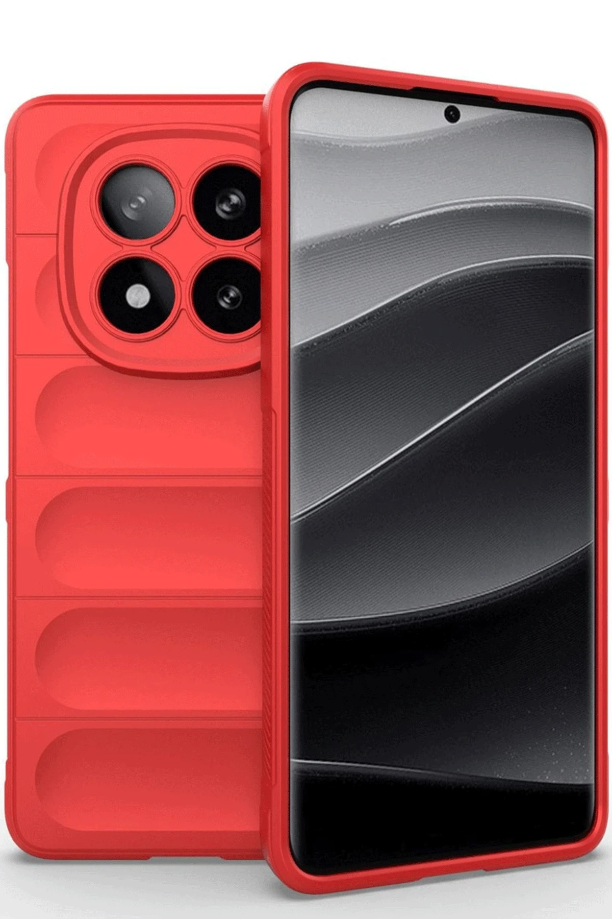 newface-xiaomi-redmi-note-14-pro-4g-kilif-optimum-silikon-kirmizi-default Uray store Xiaomi Redmi Note 14 Pro 4G Kılıf Optimum Silikon - Kırmızı - Görsel 1
