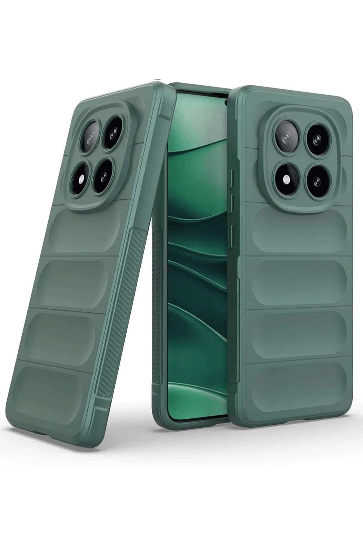 newface-xiaomi-redmi-note-14-pro-4g-kilif-optimum-silikon-koyu-yesil-default Uray store Xiaomi Redmi Note 14 Pro 4G Kılıf Optimum Silikon - Koyu Yeşil - Görsel 1