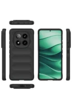 Uray store Xiaomi Redmi Note 14 Pro 4G Kılıf Optimum Silikon - Siyah - Görsel 3