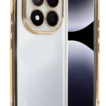 Uray store Xiaomi Redmi Note 14 Pro 4G Kılıf Razer Lensli Silikon - Gold