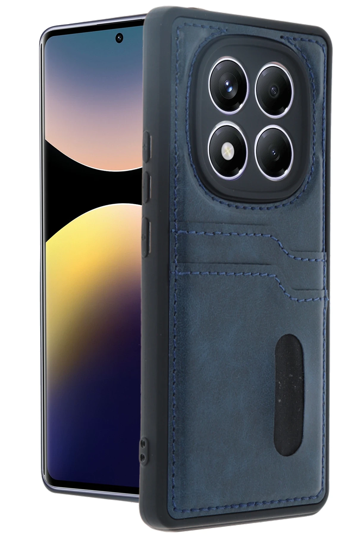 newface-xiaomi-redmi-note-14-pro-4g-kilif-sara-kartvizitli-deri-kilif-lacivert-default Uray store Xiaomi Redmi Note 14 Pro 4G Kılıf Sara Kartvizitli Deri Kılıf - Lacivert - Görsel 1