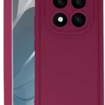 Uray store Xiaomi Redmi Note 14 Pro 4G Kılıf Viera Silikon - Bordo