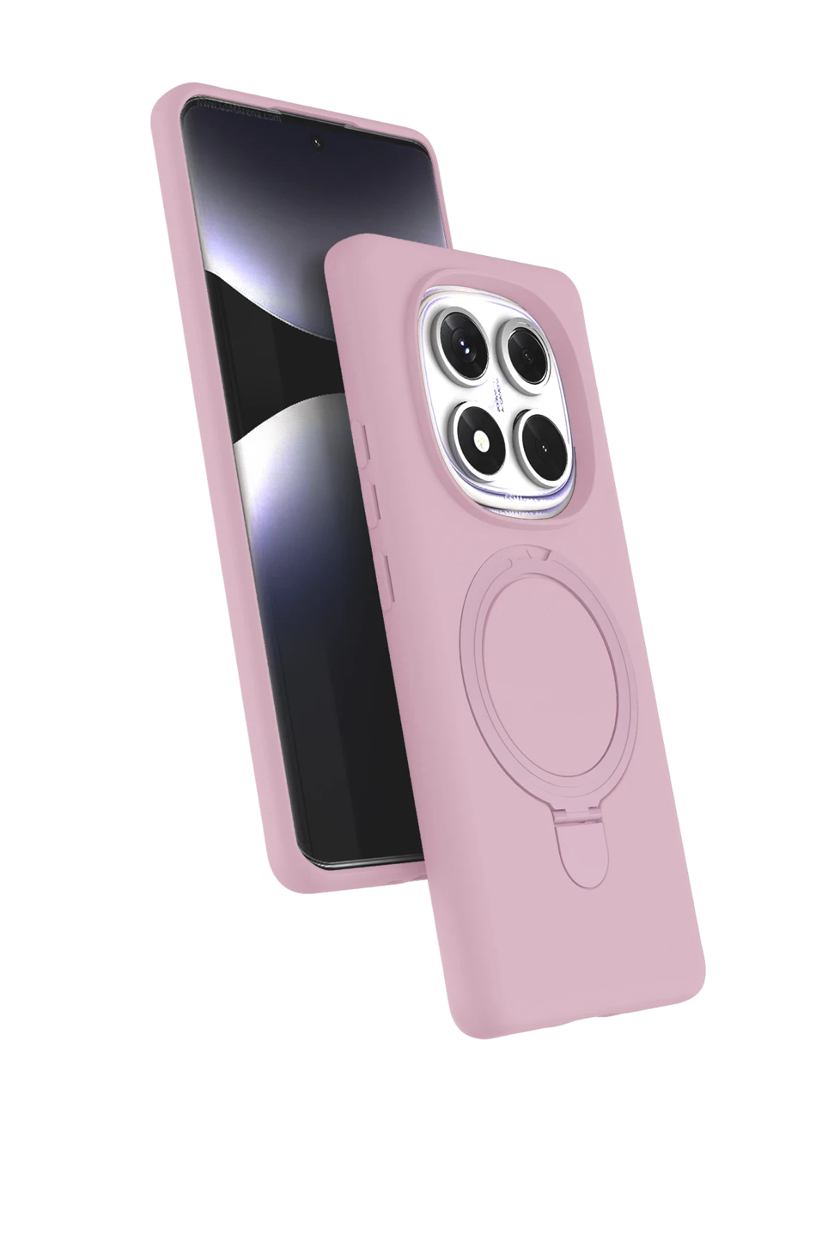 newface-xiaomi-redmi-note-14-pro-4g-regal-magsafe-standli-kapak-acik-pembe-default Uray store Xiaomi Redmi Note 14 Pro 4G Regal Magsafe Standlı Kapak - Açık Pembe - Görsel 1