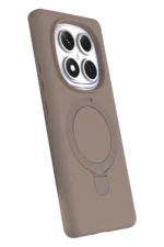 Uray store Xiaomi Redmi Note 14 Pro 4G Regal Magsafe Standlı Kapak - Çöl Titanyum - Görsel 2
