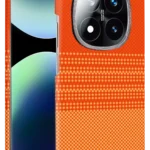 Uray store Xiaomi Redmi Note 14 Pro 4G Vega Magsafe Kapak - Turuncu