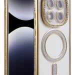 Uray store Xiaomi Redmi Note 14 Pro 5G Joke Simli Magneticsafe Kılıf - Gold