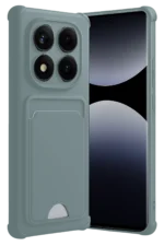 Uray store Xiaomi Redmi Note 14 Pro 5G Kelvin Kartvizitli Silikon - Açık Yeşil
