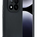 Uray store Xiaomi Redmi Note 14 Pro 5G Kılıf Aras Deri Kapak - Siyah