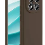 Uray store Xiaomi Redmi Note 14 Pro 5G Kılıf First Silikon - Kahverengi