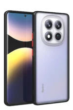 Uray store Xiaomi Redmi Note 14 Pro 5G Kılıf Montreal Silikon Kapak - Siyah