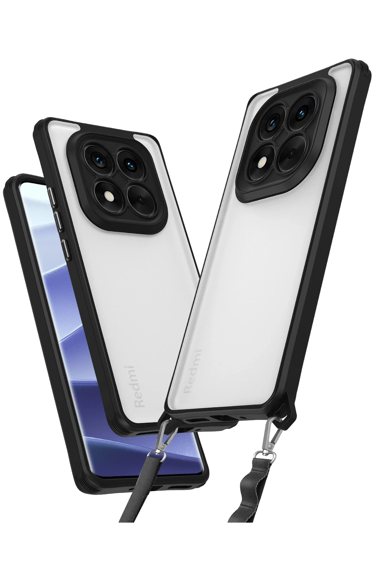 newface-xiaomi-redmi-note-14-pro-5g-kilif-penta-silikon-kilif-siyah-default Uray store Xiaomi Redmi Note 14 Pro 5G Kılıf Penta Silikon Kılıf - Siyah - Görsel 1