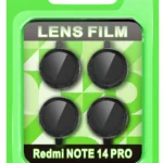 Uray store Xiaomi Redmi Note 14 Pro 5G Raze Metal Kamera Lens - Siyah