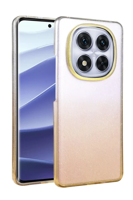 Uray store Xiaomi Redmi Note 14 Pro Plus Glossy Kapak - Çöl Titanyum