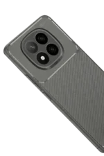 Uray store Xiaomi Redmi Note 14 Pro Plus Kılıf Auto Focus Karbon Kapak - Gri - Görsel 3
