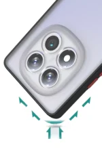 Uray store Xiaomi Redmi Note 14 Pro Plus Kılıf Montreal Silikon Kapak - Siyah - Görsel 2
