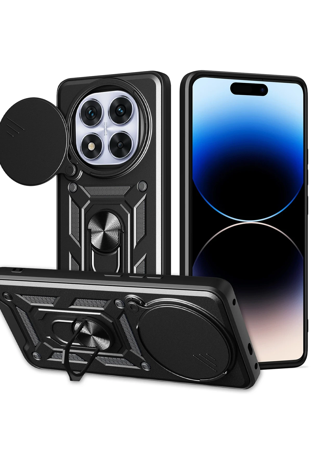 newface-xiaomi-redmi-note-14-pro-plus-kilif-pars-lens-yuzuklu-silikon-siyah-default Uray store Xiaomi Redmi Note 14 Pro Plus Kılıf Pars Lens Yüzüklü Silikon - Siyah - Görsel 1