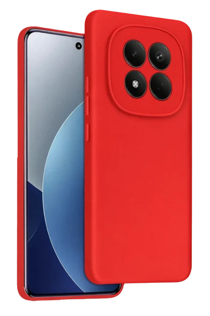 Uray store Xiaomi Redmi Note 15 4G First Silikon - Kırmızı