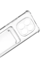 Uray store Xiaomi Redmi Note 15 4G Kart Şeffaf Silikon - Şeffaf - Görsel 3