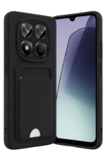 Uray store Xiaomi Redmi Note 15 4G Kelvin Kartvizitli Silikon - Siyah