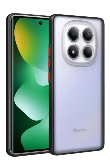 Uray store Xiaomi Redmi Note 15 4G Montreal Silikon Kapak - Siyah