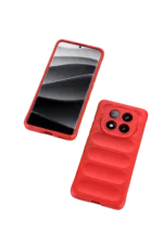 Uray store Xiaomi Redmi Note 15 4G Optimum Silikon - Kırmızı - Görsel 3