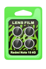 Uray store Xiaomi Redmi Note 15 4G Raze Metal Kamera Lens - Gümüş