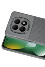 Uray store Xiaomi Redmi Note 15 Pro 4G Auto Focus Karbon Kapak - Gri - Görsel 2
