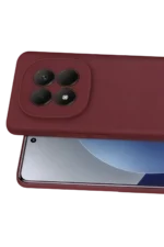 Uray store Xiaomi Redmi Note 15 Pro 4G First Silikon - Bordo - Görsel 2