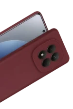 Uray store Xiaomi Redmi Note 15 Pro 4G First Silikon - Bordo - Görsel 3