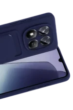 Uray store Xiaomi Redmi Note 15 Pro 4G Kelvin Kartvizitli Silikon - Lacivert - Görsel 2