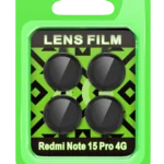 Uray store Xiaomi Redmi Note 15 Pro 4G Raze Metal Kamera Lens - Siyah
