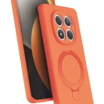 Uray store Xiaomi Redmi Note 15 Pro 4G Regal Magsafe Standlı Kapak - Turuncu
