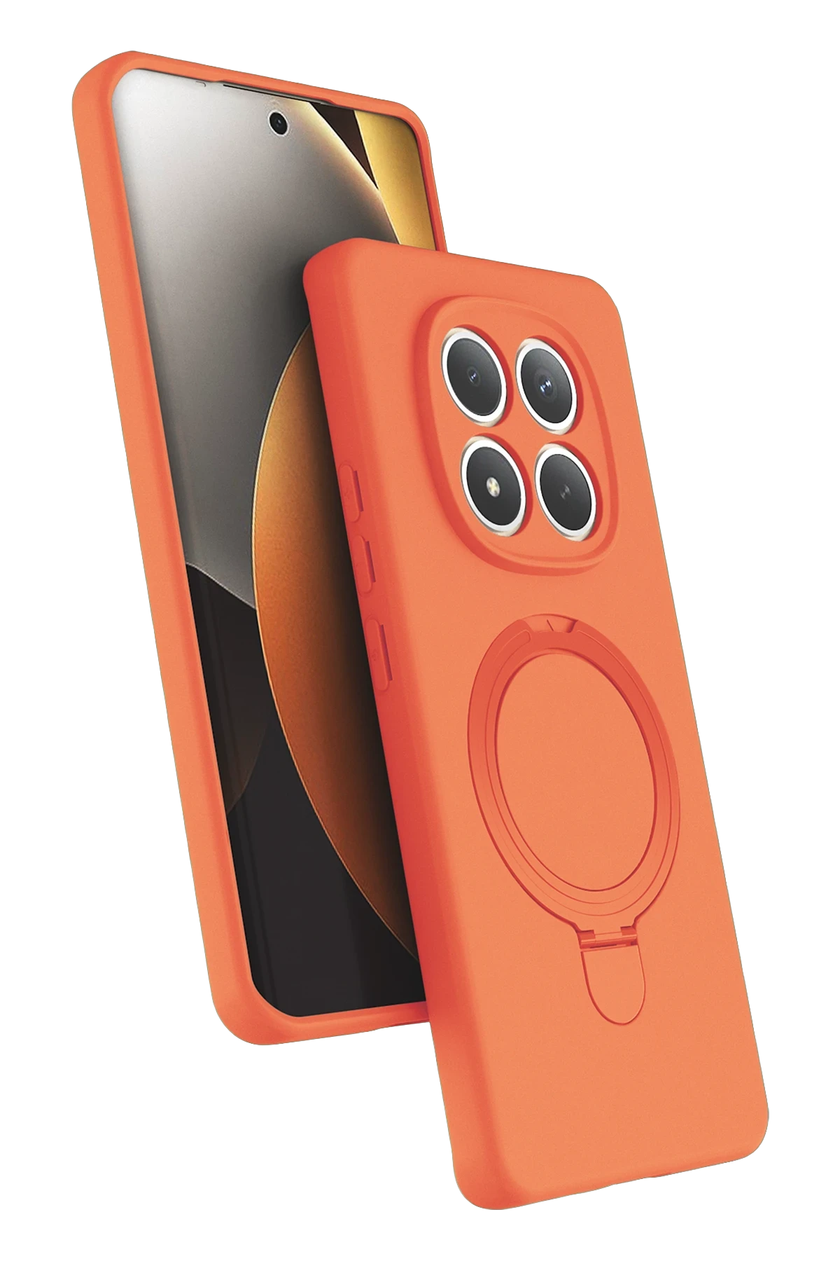 newface-xiaomi-redmi-note-15-pro-4g-regal-magsafe-standli-kapak-turuncu-default Uray store Xiaomi Redmi Note 15 Pro 4G Regal Magsafe Standlı Kapak - Turuncu - Görsel 1