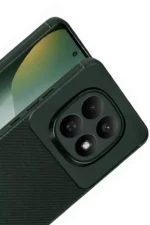 Uray store Xiaomi Redmi Note 15 Pro 5G Auto Focus Karbon Kapak - Koyu Yeşil - Görsel 4