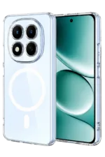 Uray store Xiaomi Redmi Note 15 Pro 5G Combo Sert Şeffaf Magsafe Kapak - Şeffaf