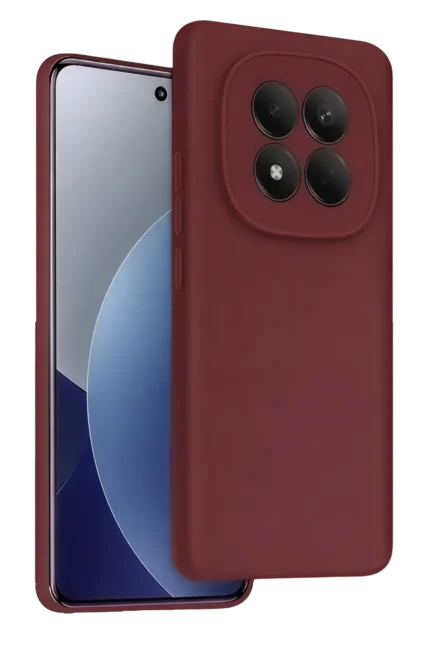 Uray store Xiaomi Redmi Note 15 Pro 5G First Silikon - Bordo