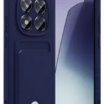Uray store Xiaomi Redmi Note 15 Pro 5G Kelvin Kartvizitli Silikon - Lacivert