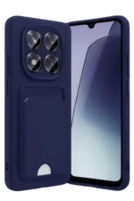 Uray store Xiaomi Redmi Note 15 Pro 5G Kelvin Kartvizitli Silikon - Lacivert