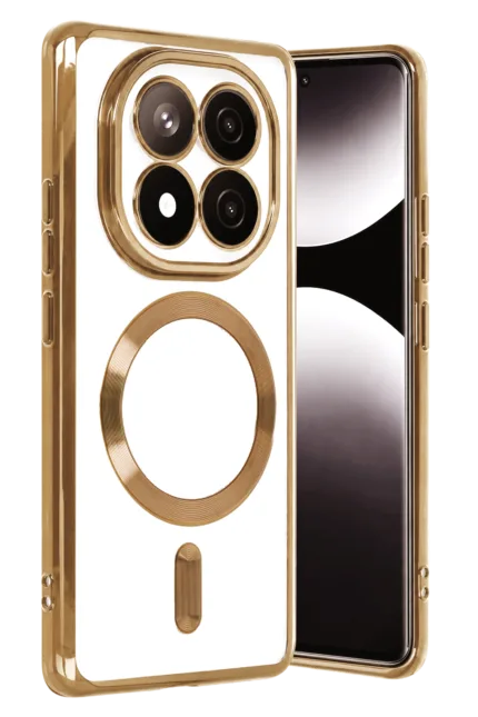 Uray store Xiaomi Redmi Note 15 Pro 5G Kross Magneticsafe Kapak - Gold