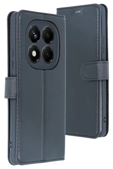 Uray store Xiaomi Redmi Note 15 Pro 5G Trend S Plus Kapaklı Kılıf - Siyah