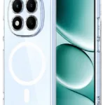 Uray store Xiaomi Redmi Note 15 Pro Plus 5G Combo Sert Şeffaf Magsafe Kapak - Şeffaf