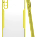Uray store Xiaomi Redmi Note 8 Kılıf Platin Silikon - Sarı